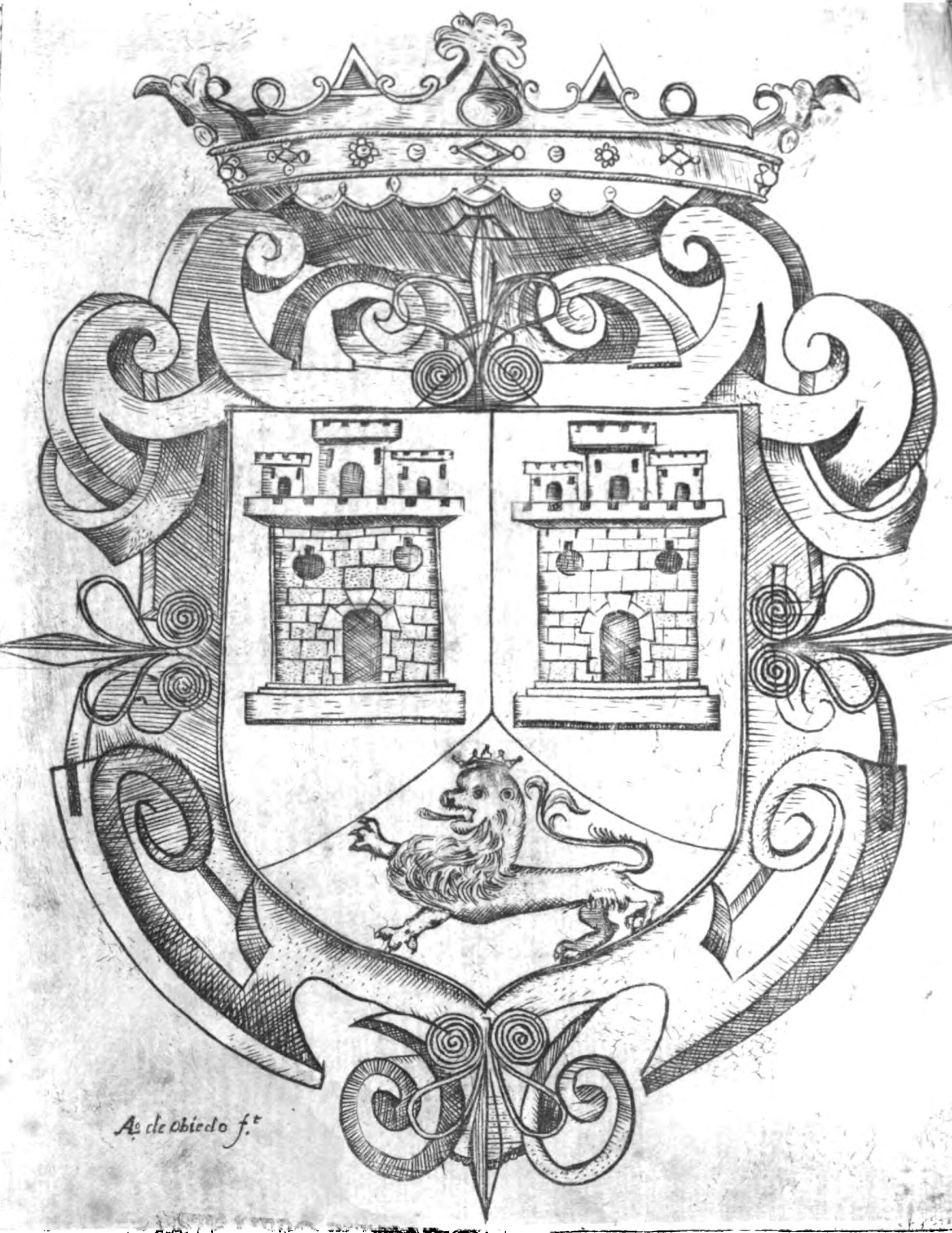 Escudo de Juan Gaspar Enríquez de Cabrera