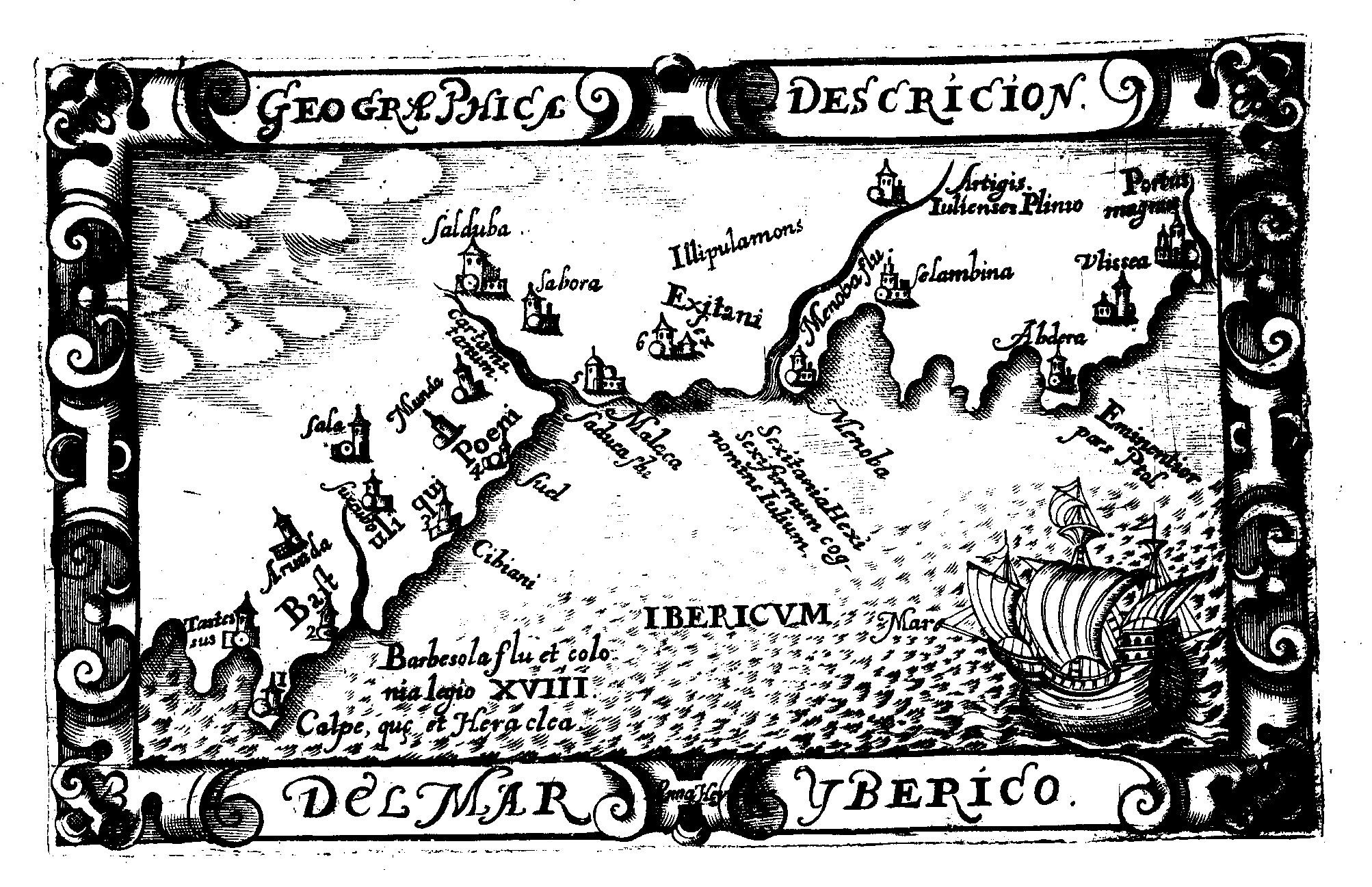 Geográfica descripción del Mar Ibérico