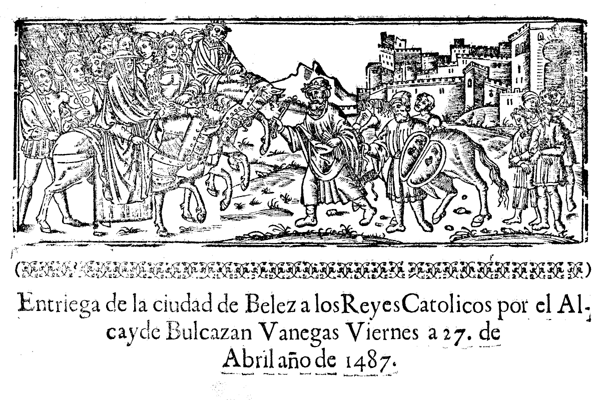 Entrega de la ciudad de Vélez a los Reyes Católicos