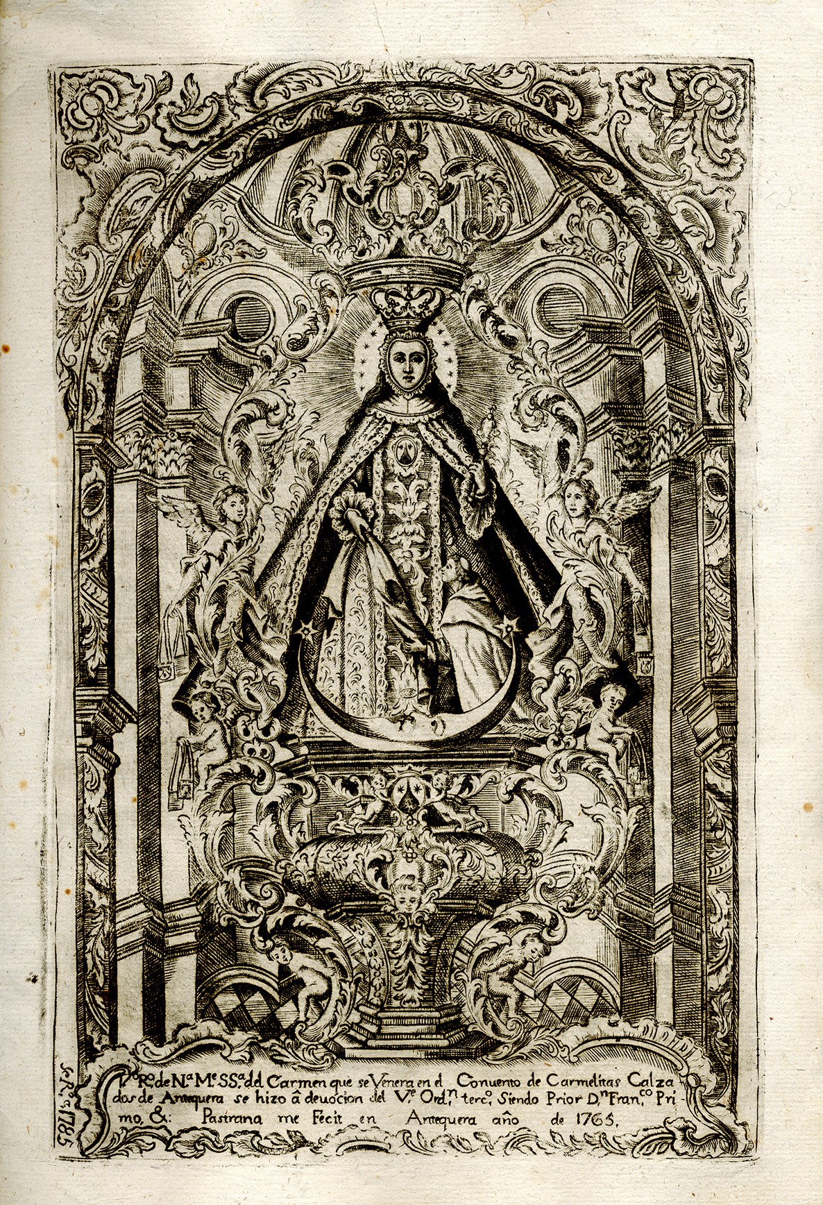 Virgen del Carmen de las Carmelitas Calzadas de Antequera
