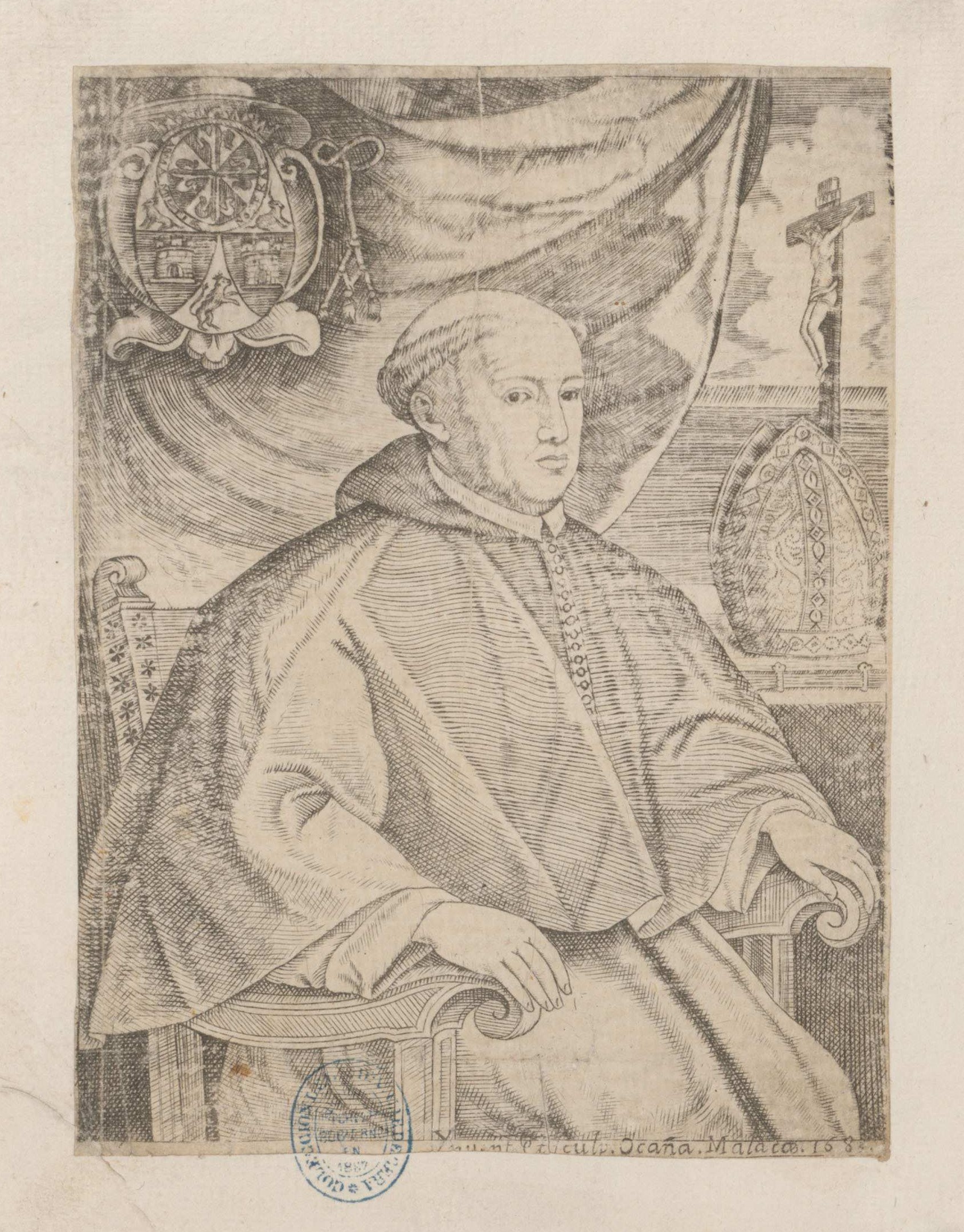 Fray Alonso de Santo Tomás, obispo de Málaga