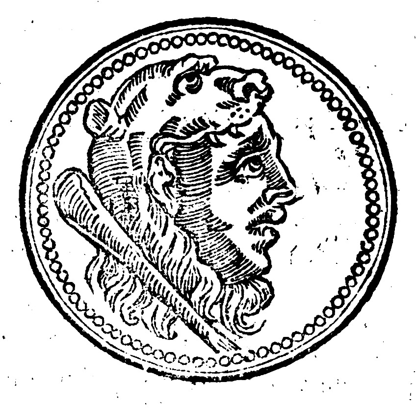 Moneda acuñada en Cádiz. Hércules