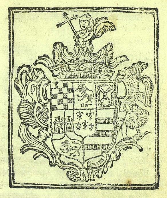Escudo de Fernando de Silva y Álvarez de Toledo, duque de Alba